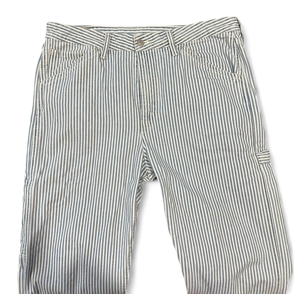 Striped Blue and White Pants